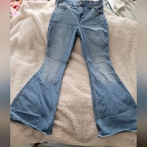 Hollister Denim Flare Jeans Size 6 Short